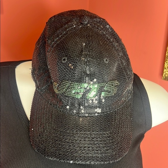 Victoria’s Secret PINK x New Era NY Jets Black Sequin Cap – Glam NFL main image 6